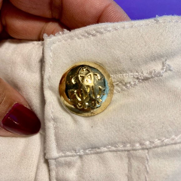 Roberto Cavalli Collection Sexy White Shorts - Picture 7 of 10